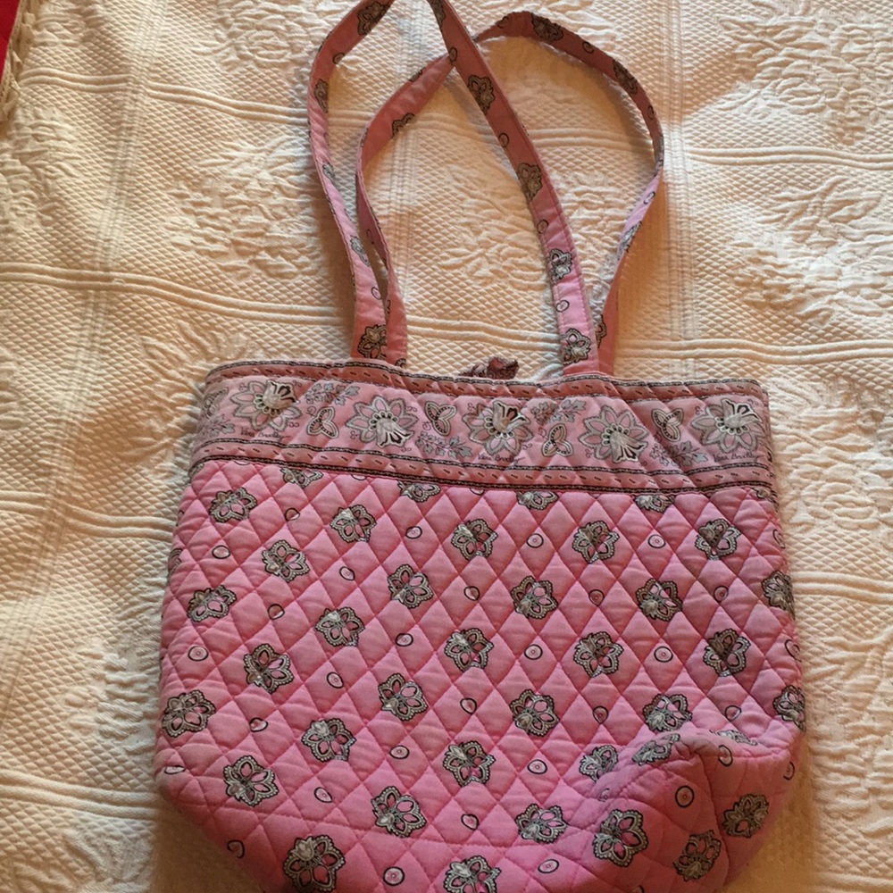 Vintage Vera Bradley pink tote - Picture 5 of 11